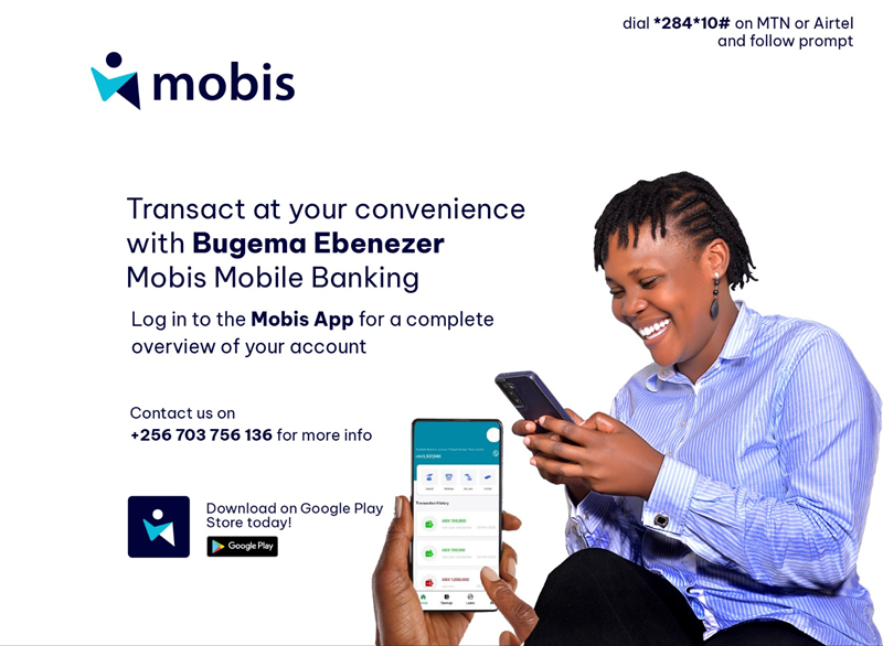 Mobis Mobile Banking app screen